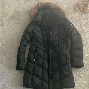 Bogner fire and ice hunter green coat